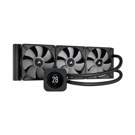 corsair h150i elite lcd black ai0