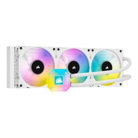Corsair ICUE H150i Elite Capellix CPU Liquid Cooler White 1