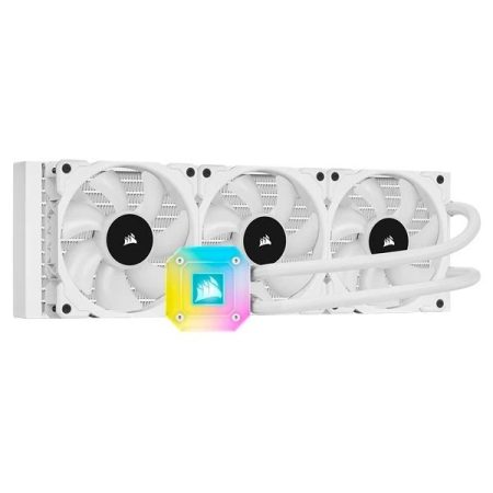 Corsair ICUE H150i Elite Capellix CPU Liquid Cooler White 2