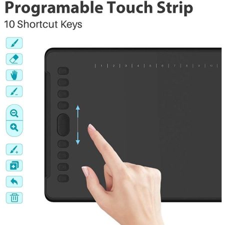 HUION Inspiroy H1161 Digital Graphics Drawing Pen Tablet 2