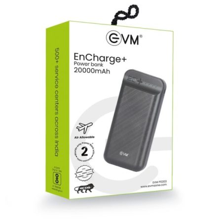 EVM ENCHARGE POWER BANK 20000MAH 2