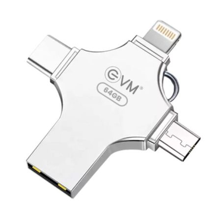 EVM ENSTORE 4 IN 1 OTG FLASHDRIVE 64GB 1