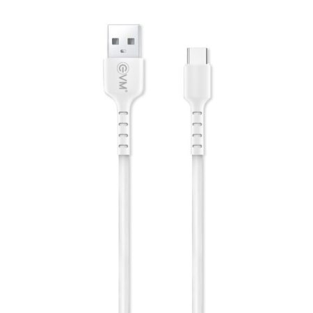 EVM TYPE-C DATA & SYNC CABLE 2 METER 4 AMP EVM C2 22 White