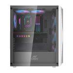 Ant Esports 220 Air Auto RGB (ATX) Mid Tower Cabinet (White) 1