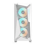 GIGABYTE C301 GLASS ARGB EATX MID TOWER CABINET (WHITE) 1