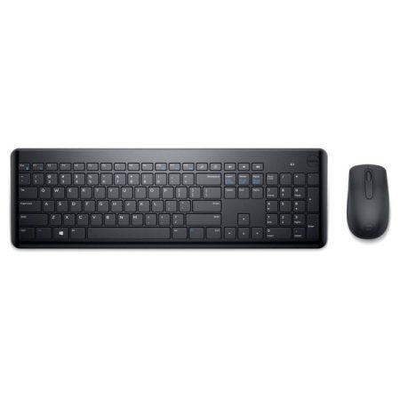 Dell KM3322W Wireless Keyboard & Mouse Combo with Anti-fade & Spill-resistant Keys (Black)