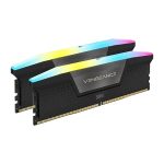 Corsair Vengeance RGB 64GB (32GBx2) DDR5 6000MHz Desktop Ram (Black) 2