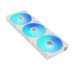 Lian Li UNI Fan AL120 V2 ARGB White 120mm Cabinet Fan With ARGB Controller (Triple Pack) 1