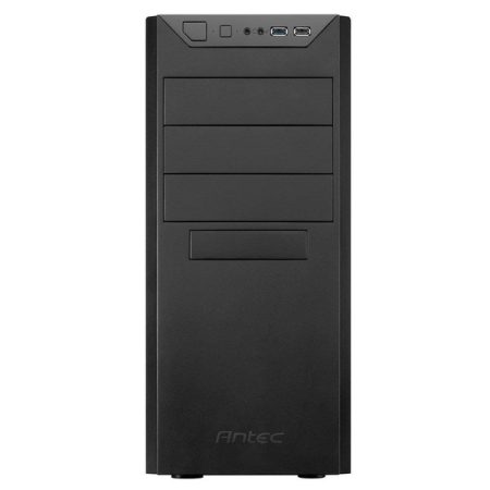 Antec VSK4000B-U3 (ATX) Mid Tower Cabinet (Black)