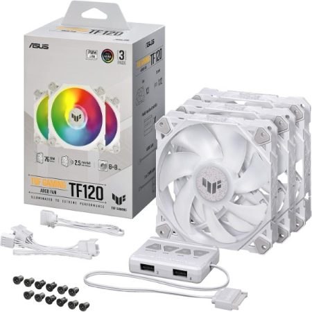 ASUS TUF Gaming TF120 ARGB White Edition