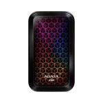 ADATA RGB SE770G 512GB USB3.2 Type-C Fast Transfer Gaming and Personal External SSD