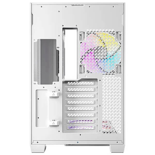 Antec C8 ARGB (E-ATX) Full Tower Cabinet (White) 5