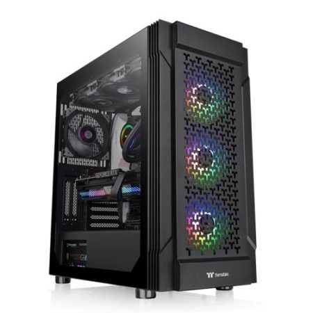 Thermaltake Versa T27 TG ARGB Mid Tower Chassis - Black
