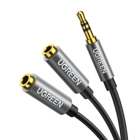 Ugreen Headphone Splitter 2 Way Y 3.5mm Jack Aux Adapter