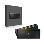 Corsair Dominator Titanium RGB DDR5 64GB (32GBx2) 6000MHz RAM (Black) 1