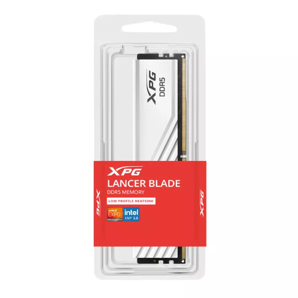 Adata XPG Lancer Blade White (3) Adata XPG Lancer Blade 32GB (32GBx1) DDR5 5600MHz Desktop Ram (White)