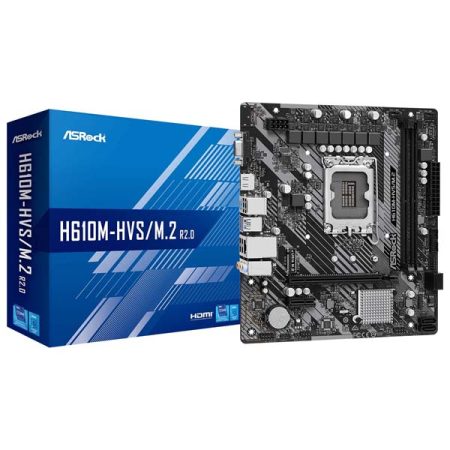 Asrock H610M-HVS/M.2 R2.0 Micro ATX LGA 1700 Motherboard