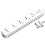 UltraProlink Surge Shield With 4 Sockets,3 USB Ports UM1049U