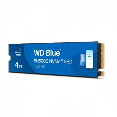 Western Digital 4TB Blue SN5000 PCIe 4.0 NVMe M.2 Internal SSD