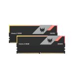 Acer Predator Vesta II RGB DDR5 64GB (2x32GB) 6000Mhz Desktop Ram (Black) 1