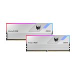 Acer Predator Vesta II RGB Series 32GB (16GBx2) DDR5 6000MHz Desktop Ram (Silver) 1