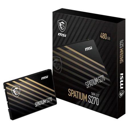MSI SPATIUM S270 SATA 2.5 480GB Internal Solid State Drive