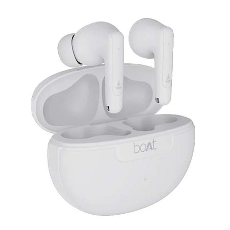 boAt Airdopes 161 ANC TWS Earbuds w/ 32 dB ANC (White)
