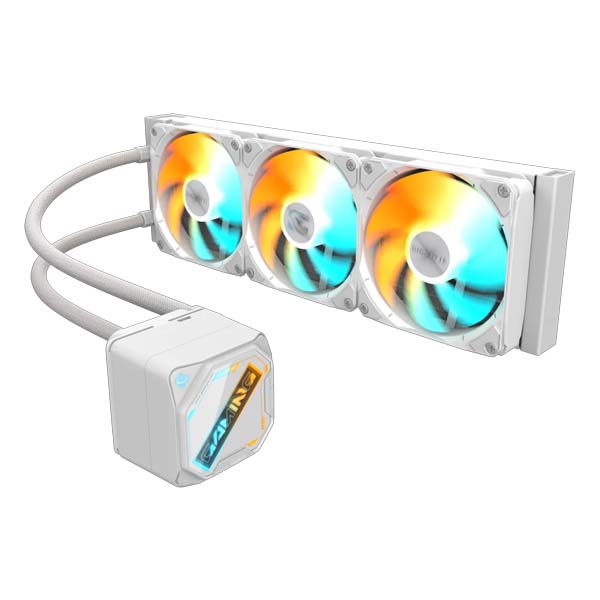 GIGABYTE GAMING 360 ICE ARGB 360mm CPU Liquid Cooler 1 GIGABYTE GAMING 360 ICE ARGB 360mm CPU Liquid Cooler