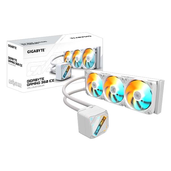 GIGABYTE GAMING 360 ICE ARGB 360mm CPU Liquid Cooler 4