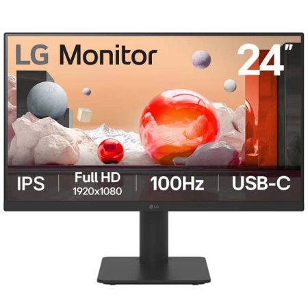 LG 24MS570B 24" IPS Full HD 100Hz USB-C Built-in Speakers Office Monitor