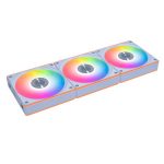 Lian Li 12CL1W3W UNI Fan CL Wireless 120 Triple Pack – 2.4 GHz Wireless Signal RGB & PWM PC Case Fans Control – White (1)