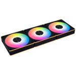 Lian Li UNI FAN CL WIRELESS 120mm Triple Fan Pack – Black – 12CL1W3B