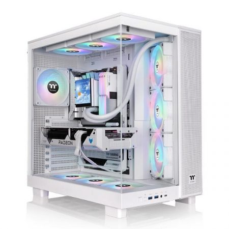 Thermaltake View 380 XL TG ARGB Mid Tower Chassis (Snow)
