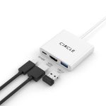 Circle ROOTZ Type-C 3-in-1 Adapter 4K HDMI, 100W PD, USB 3.2 Gen 1 1