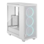 Fractal Design Epoch RGB Mid-Tower Case (White with Clear Tempered Glass) 1