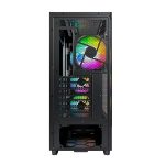 Montech X5 ARGB carbon fiber Print ATX Gaming Case – Black