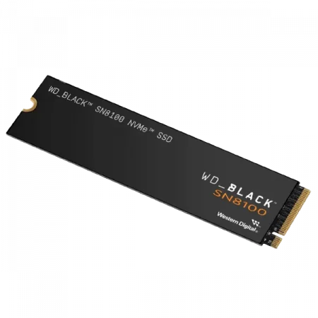 WD_Black Western Digital SN8100 NVMe 2TB, Upto 14900MB/s R, 14000MB/s W, 5Y Warranty, PCIe Gen 5 NVMe M.2 (2280), Gaming Storage, Internal Solid State Drive (SSD) (WDS200T1X0M-00CMT0)