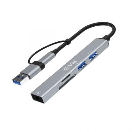 EVM USB 3.0+Type-C HUB EVM-2U1+CardReader-2-in-1