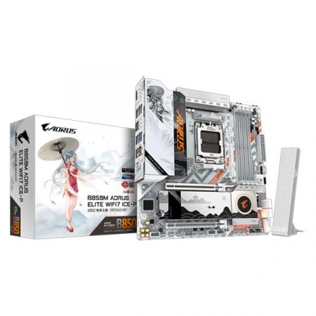 Gigabyte B850M AORUS ELITE WIFI7 ICE-P Motherboard